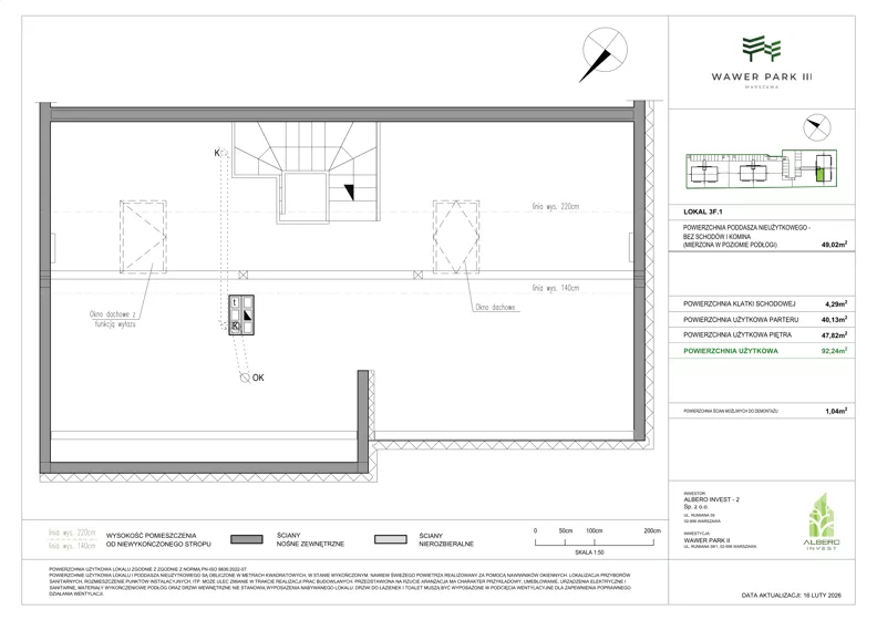 Dom 92,39 m², oferta nr 3F.1, Wawer Park, Warszawa, Wawer, Aleksandrów, ul. Zagórzańska 52