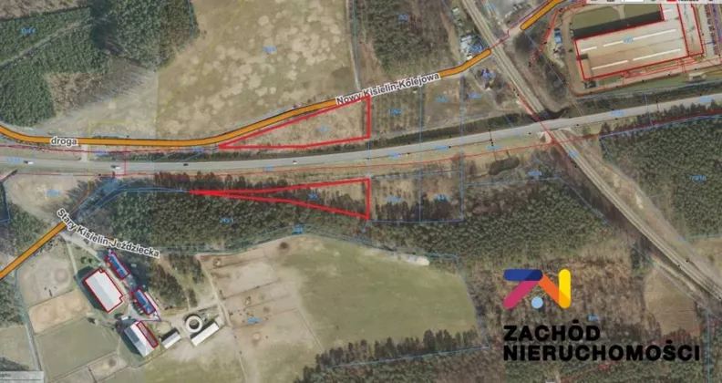 Działka 3 302,00 m², oferta nr , 155180227, Zielona Góra, Nowy Kisielin
