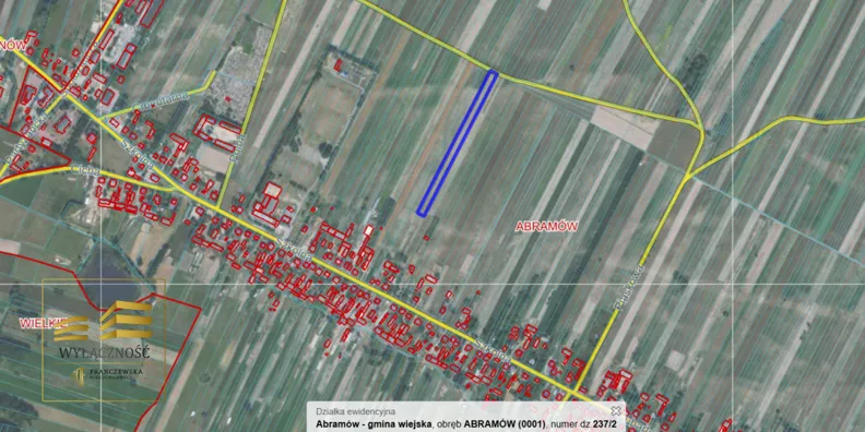 Działka 5 619,00 m², oferta nr , 984089, Abramów