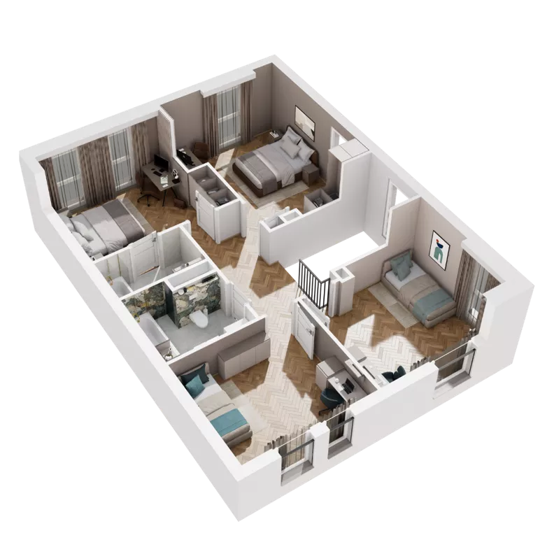 Dom 148,86 m², oferta nr D1.B, Awionika, Gdańsk, Matarnia, ul. Radiowa