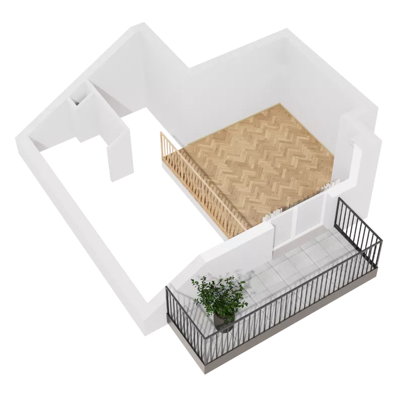 1 pokój, mieszkanie 63,25 m², piętro 2, oferta nr B1.B.08, Awionika, Gdańsk, Matarnia, ul. Radiowa