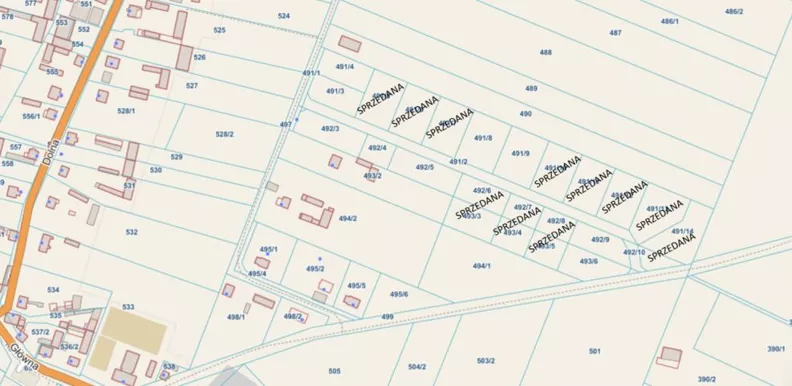 Działka 1 315,00 m², oferta nr , 2646, Drozdowo, Górna