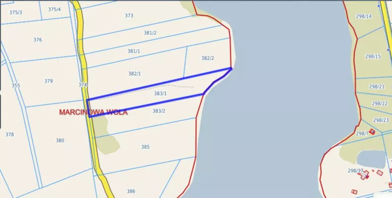 Działka 3 715,00 m², oferta nr , 2663, Marcinowa Wola