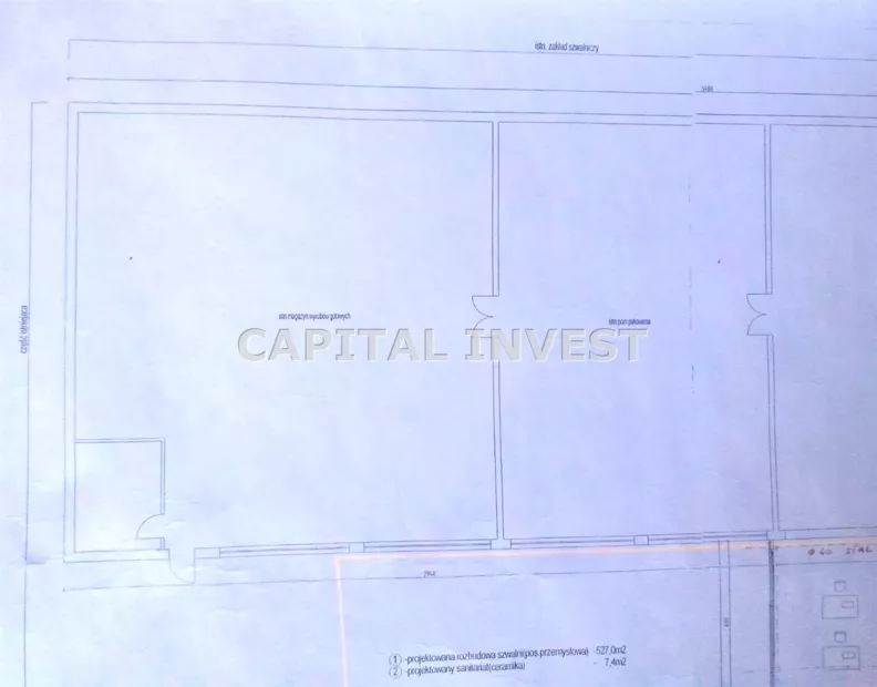 Magazyn 500,00 m², oferta nr , CPI-HW-1194-3, Andrychów