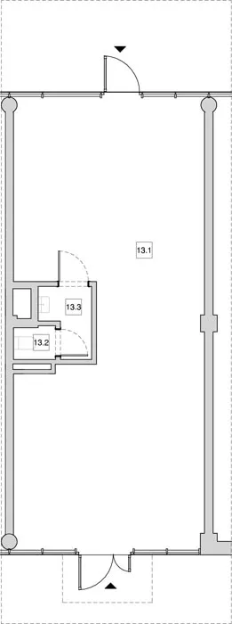Lokal użytkowy 82,22 m², oferta nr 13, Nowe Miasto Polesie III - lokale usługowe, Łódź, Polesie, Lublinek-Pienista, ul. Pienista