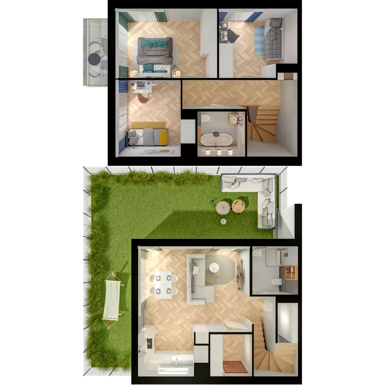Dom 82,24 m², oferta nr 20.2, ATAL Jasieny II - domy, Gdańsk, Jasień, ul. Stężycka