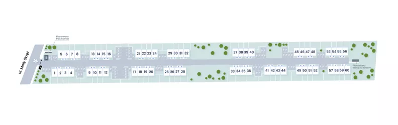 Dom 61,92 m², oferta nr 47, Boska Ksawerowska 2, Łódź, Górna, ul. Mały Skręt
