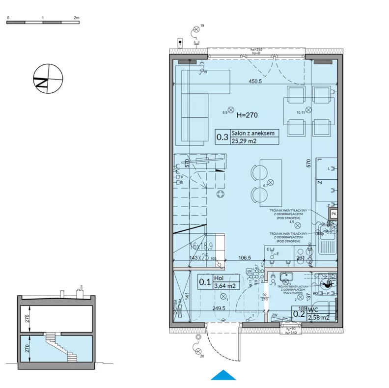 Dom 62,30 m², oferta nr 41B, Osiedle Stokrotki, Boryszew, ul. Nadziei
