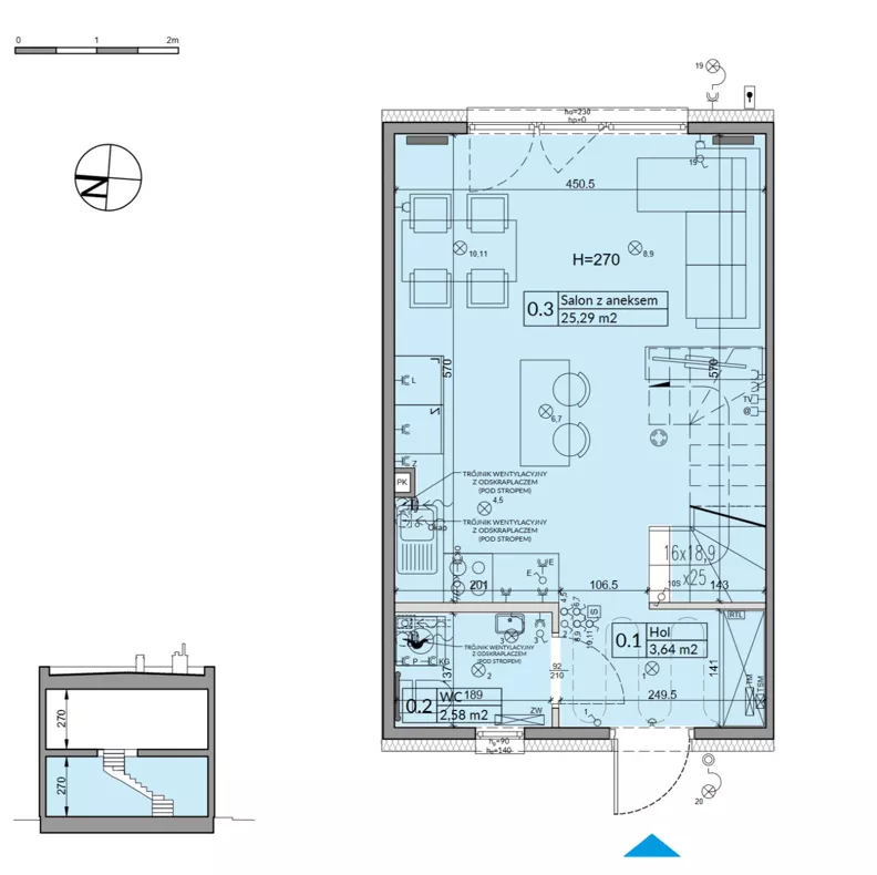 Dom 62,30 m², oferta nr 48A, Osiedle Stokrotki, Boryszew, ul. Nadziei