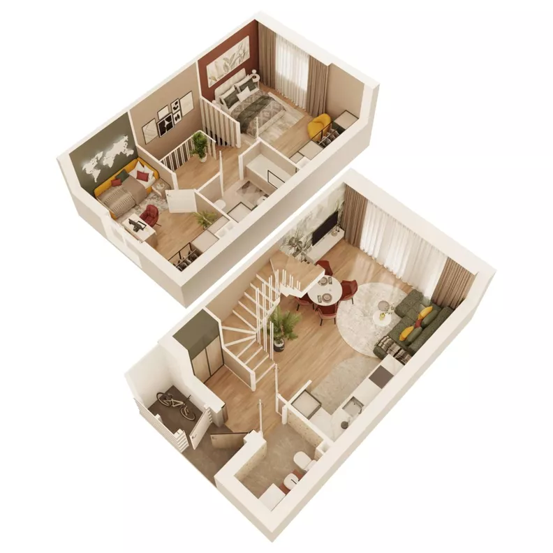 Dom 68,42 m², oferta nr 31B, Osiedle Słoneczne - etap 4, Sulejówek, ul. Szklarniowa