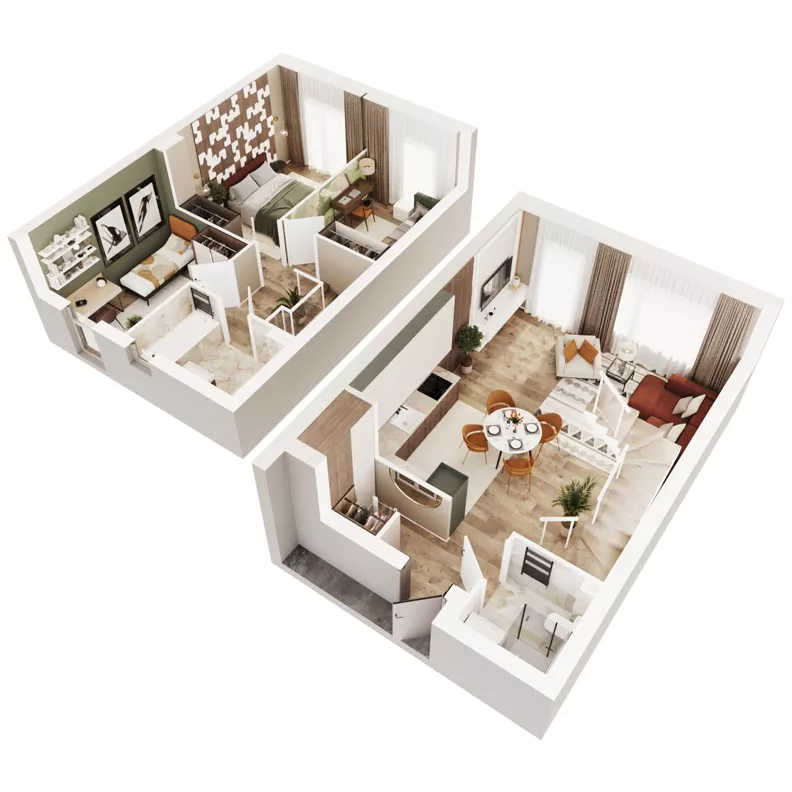 Dom 85,17 m², oferta nr 176A, Arkady Walendów etap 4-5, Walendów, ul. Brzozowa