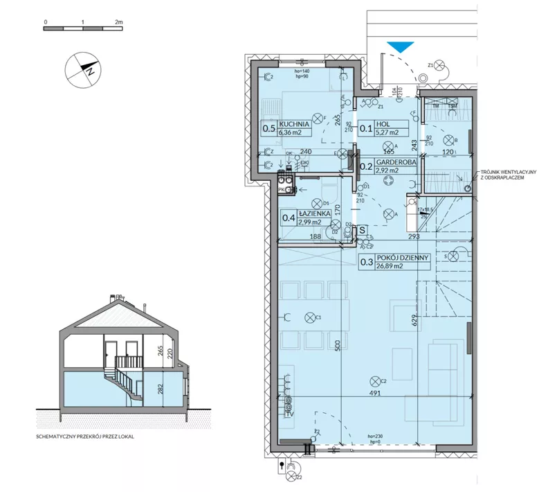 Dom 85,77 m², oferta nr 20, Ahoj Pogórze, Pogórze, ul. Feliksa Dorsza