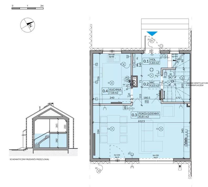 Dom 77,26 m², oferta nr 26, Ahoj Pogórze, Pogórze, ul. Feliksa Dorsza