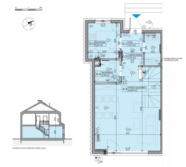 Dom 85,77 m², oferta nr 28, Ahoj Pogórze, Pogórze, ul. Feliksa Dorsza