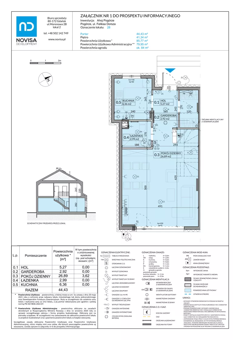Dom 85,77 m², oferta nr 28, Ahoj Pogórze, Pogórze, ul. Feliksa Dorsza