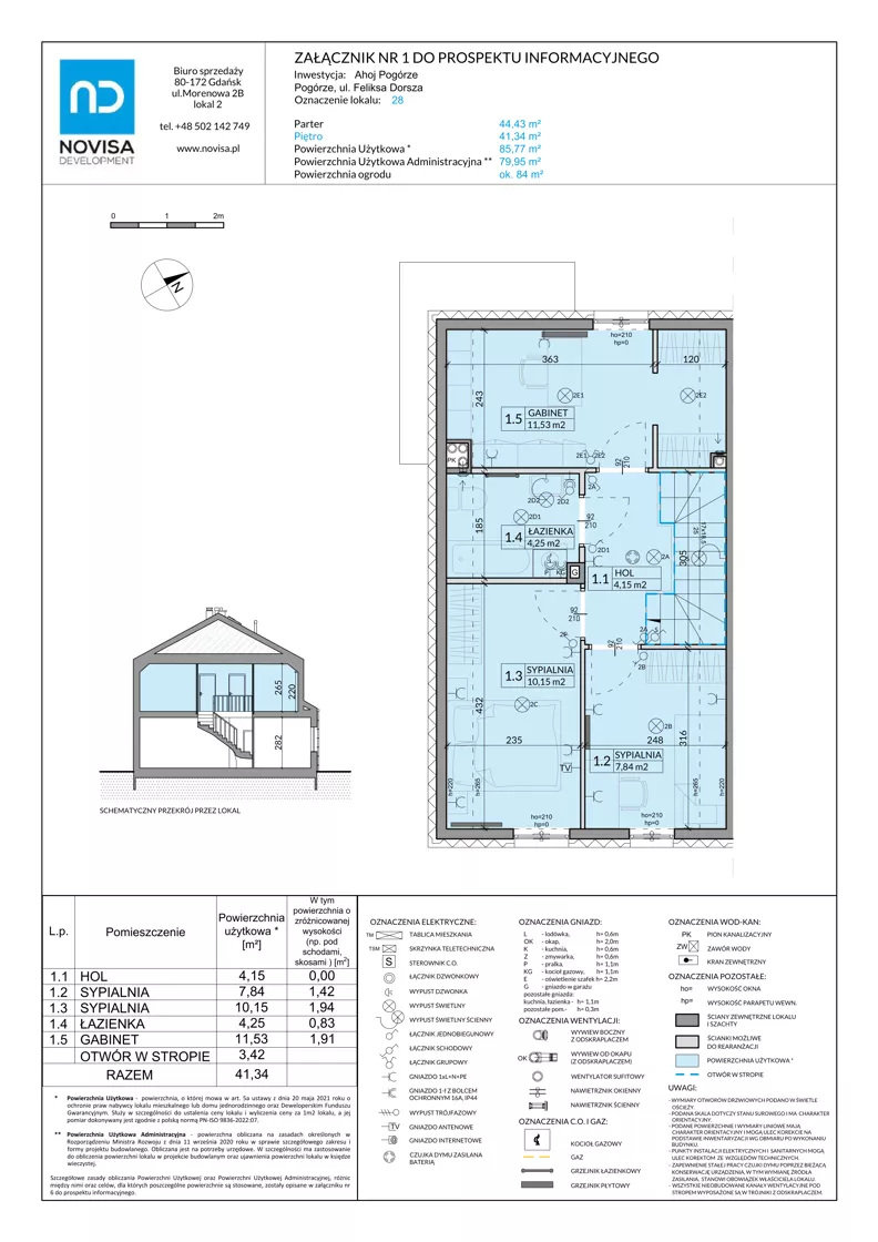 Dom 85,77 m², oferta nr 28, Ahoj Pogórze, Pogórze, ul. Feliksa Dorsza