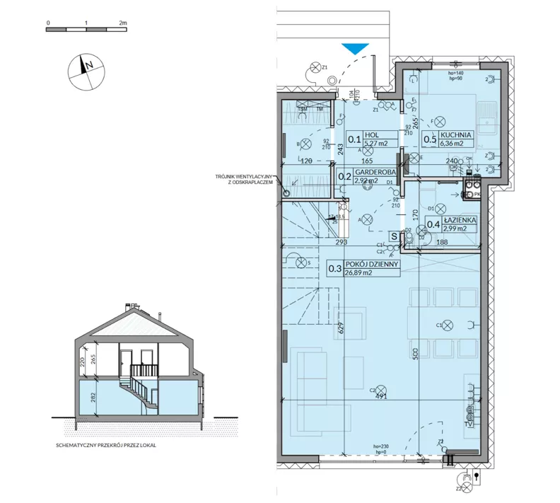 Dom 85,77 m², oferta nr 37, Ahoj Pogórze, Pogórze, ul. Feliksa Dorsza
