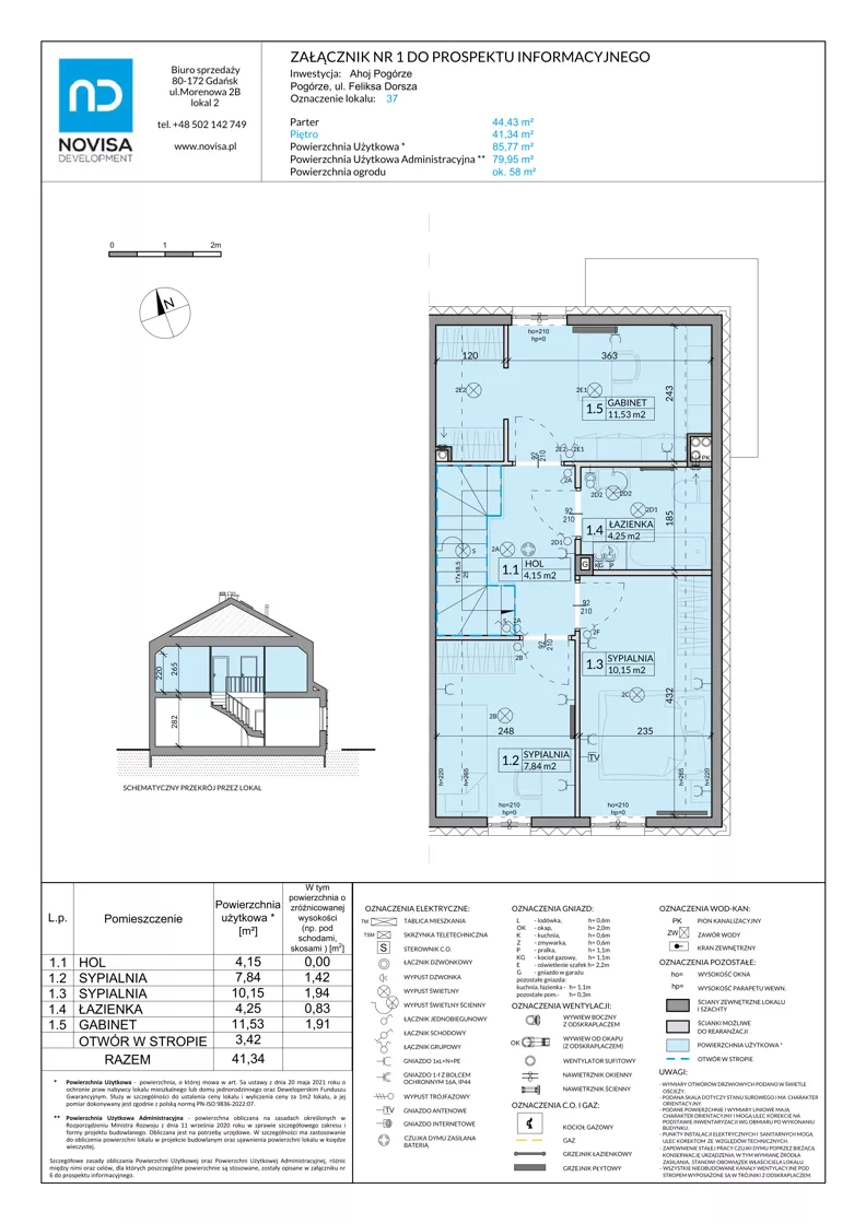 Dom 85,77 m², oferta nr 37, Ahoj Pogórze, Pogórze, ul. Feliksa Dorsza