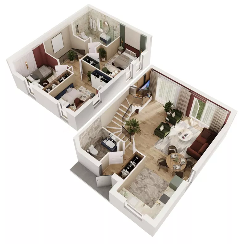 Dom 92,70 m², oferta nr 50A, Nova Magdalenka 7, Słomin, ul. Janczewicka