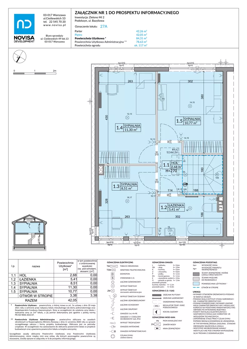 Dom 84,31 m², oferta nr 27A, Zielono Mi 2, Podolszyn, ul. Zielona