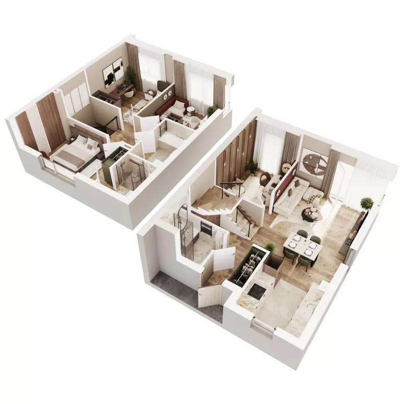 Dom 94,50 m², oferta nr 174B, Arkady Walendów etap 4-5, Walendów, ul. Brzozowa