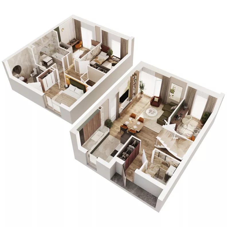 Dom 94,50 m², oferta nr 165A, Arkady Walendów, Walendów, ul. Brzozowa
