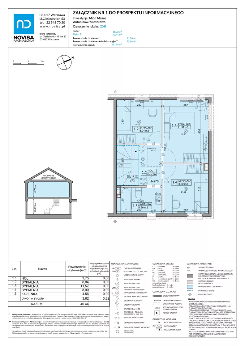 Dom 81,76 m², oferta nr 25B, Miód Malina, Antoninów, ul. Malinowa