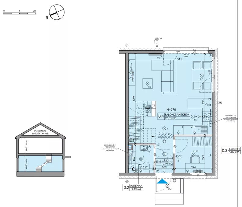 Dom 71,11 m², oferta nr 26B, Miód Malina, Antoninów, ul. Malinowa