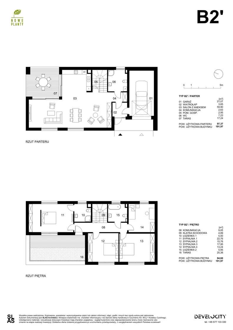 Dom 191,97 m², oferta nr 46, Nowe Planty, Chorzów, Chorzów Stary, Maciejkowice, ul. Jałowcowa