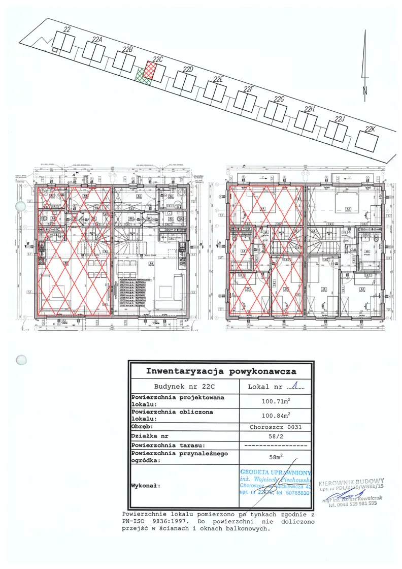 Dom 100,84 m², oferta nr C1-lokal wykończony "pod klucz", Osiedle Jabłoniowa Aleja, Choroszcz, ul. Rybacka