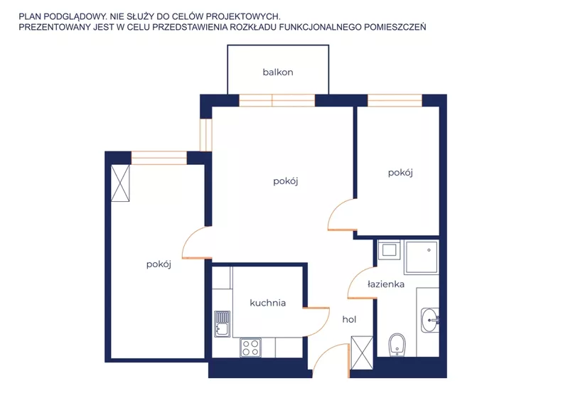 3 pokoje, mieszkanie 53,76 m², piętro 2, oferta nr , 61505/2517/OMS, Warszawa, Białołęka, Białołęka, Sieczna