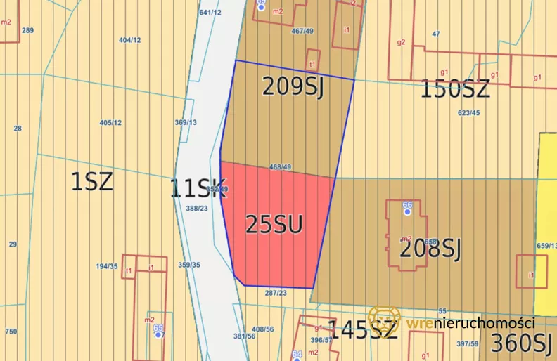 Działka 1 213,00 m², oferta nr , 716605, Chocianowice