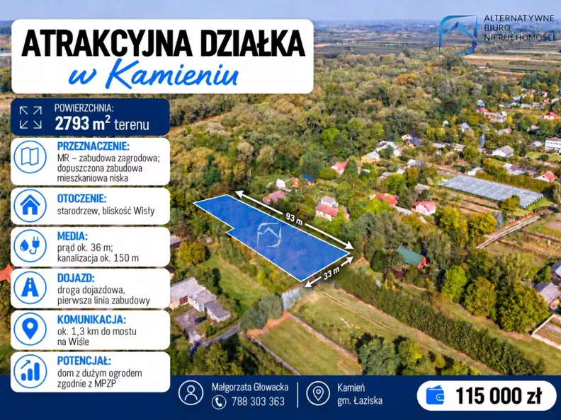 Działka 2 793,00 m², oferta nr , LER-GS-3665, Łaziska
