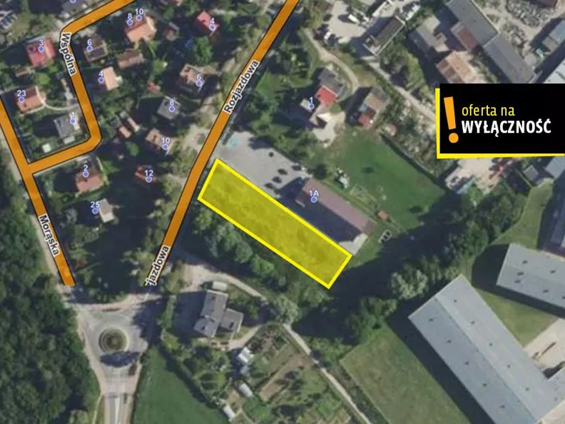 Działka 3 286,00 m², oferta nr , GH190236, Orneta, Rozjazdowa