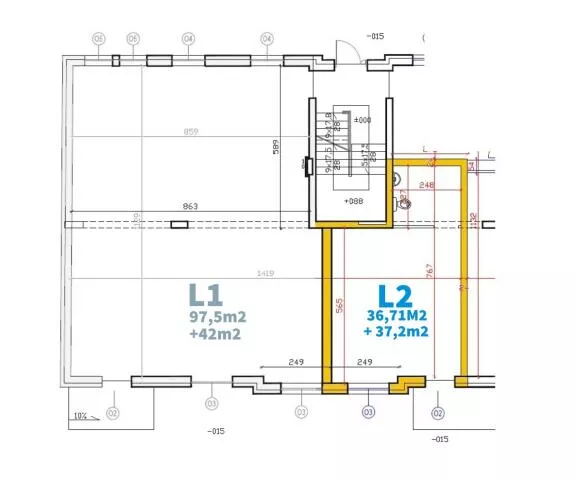 Lokal użytkowy 73,91 m², oferta nr , 1524, Ełk, Centrum, Wawelska