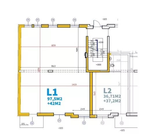 Biuro 137,70 m², oferta nr , 1525, Ełk, Centrum, Wawelska