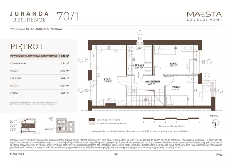 Dom 123,23 m², oferta nr 70_1, Juranda Residence, Warszawa, Białołęka, Brzeziny, ul. Juranda ze Spychowa 70