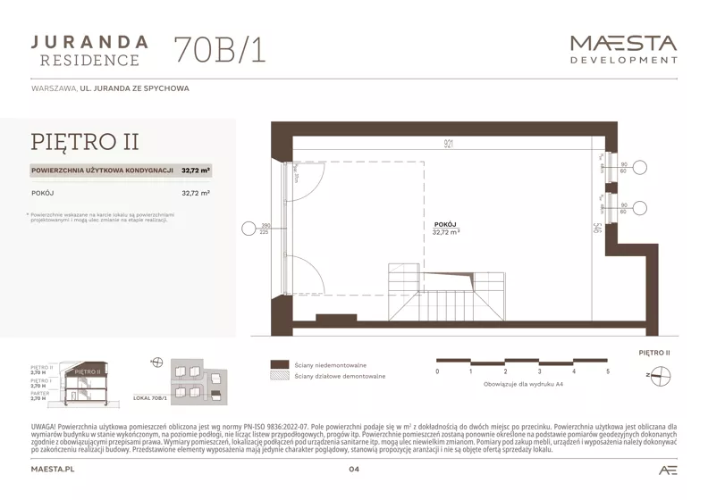 Dom 123,23 m², oferta nr 70B_1, Juranda Residence, Warszawa, Białołęka, Brzeziny, ul. Juranda ze Spychowa 70