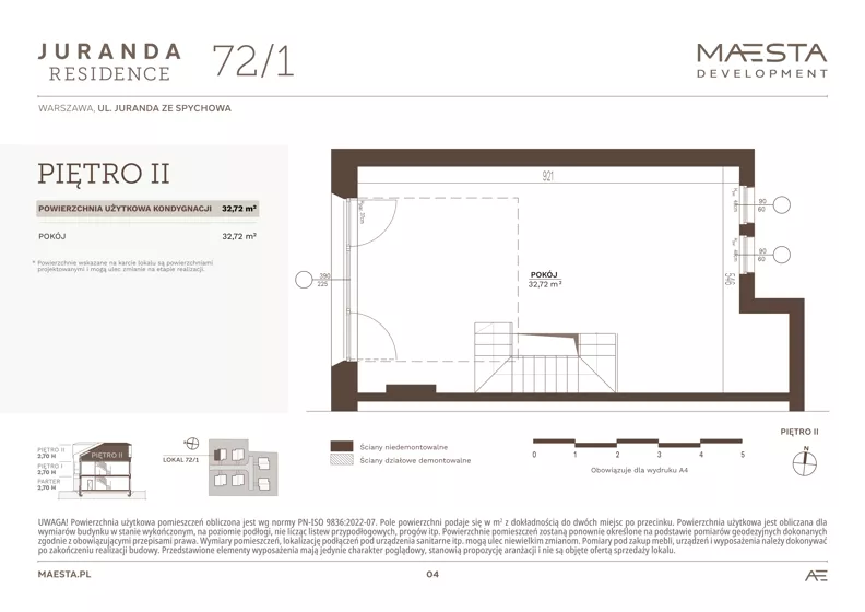 Dom 123,23 m², oferta nr 72_1, Juranda Residence, Warszawa, Białołęka, Brzeziny, ul. Juranda ze Spychowa 70