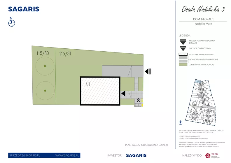 Dom 102,07 m², oferta nr 1_1, Osada Nadolicka 3, Nadolice Małe, ul. Wrocławska