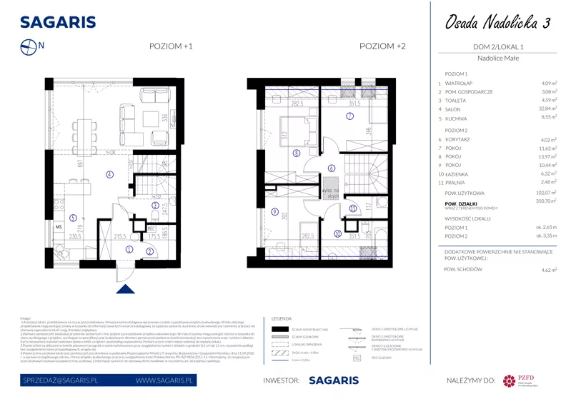 Dom 102,07 m², oferta nr 2_1, Osada Nadolicka 3, Nadolice Małe, ul. Wrocławska