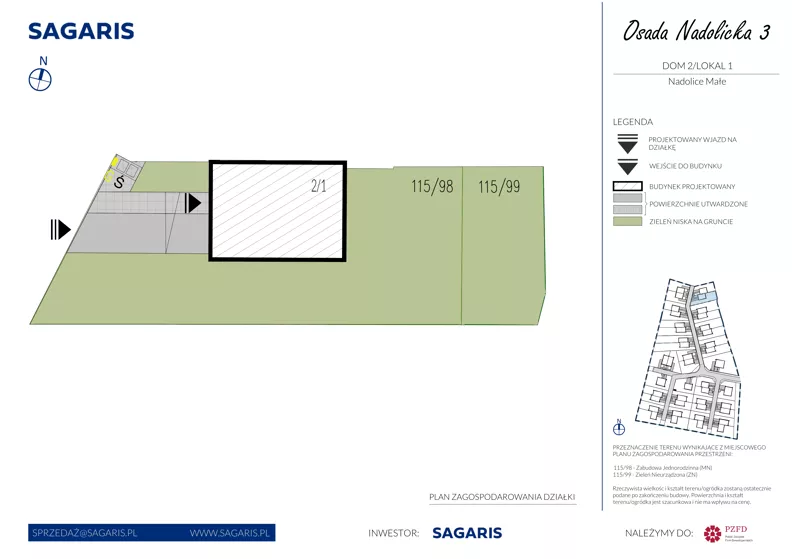 Dom 102,07 m², oferta nr 2_1, Osada Nadolicka 3, Nadolice Małe, ul. Wrocławska