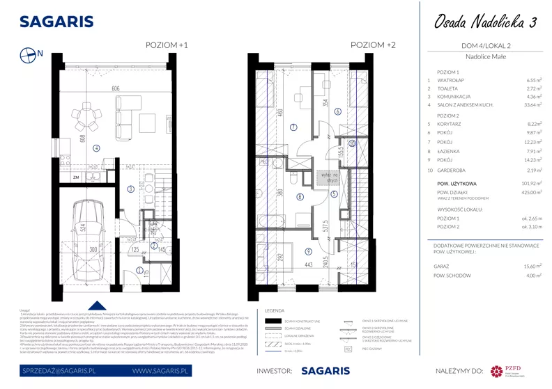 Dom 101,92 m², oferta nr 4_2, Osada Nadolicka 3, Nadolice Małe, ul. Wrocławska