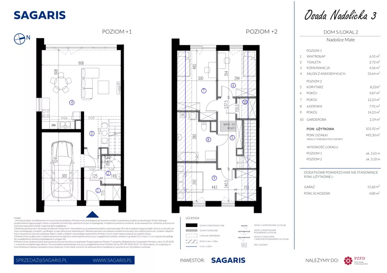 Dom 101,92 m², oferta nr 5_2, Osada Nadolicka 3, Nadolice Małe, ul. Wrocławska