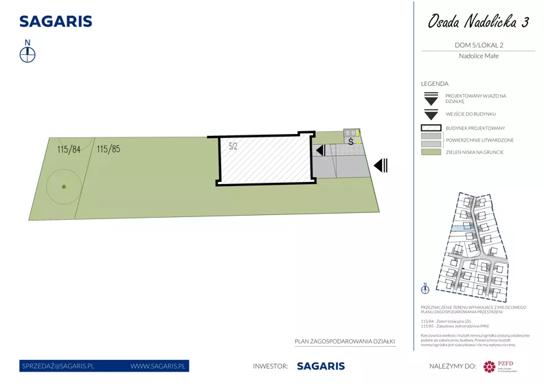 Dom 101,92 m², oferta nr 5_2, Osada Nadolicka 3, Nadolice Małe, ul. Wrocławska