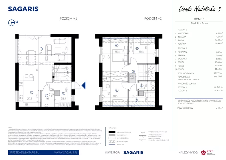 Dom 106,79 m², oferta nr 15_0, Osada Nadolicka 3, Nadolice Małe, ul. Wrocławska