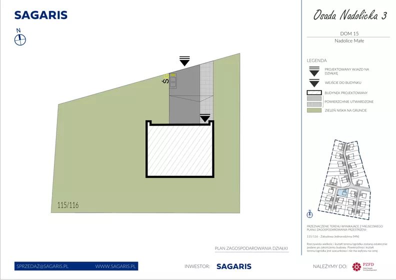 Dom 106,79 m², oferta nr 15_0, Osada Nadolicka 3, Nadolice Małe, ul. Wrocławska