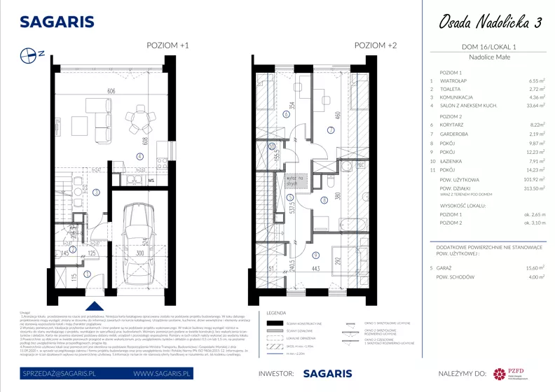 Dom 101,92 m², oferta nr 16_1, Osada Nadolicka 3, Nadolice Małe, ul. Wrocławska