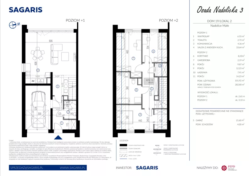 Dom 101,92 m², oferta nr 19_2, Osada Nadolicka 3, Nadolice Małe, ul. Wrocławska