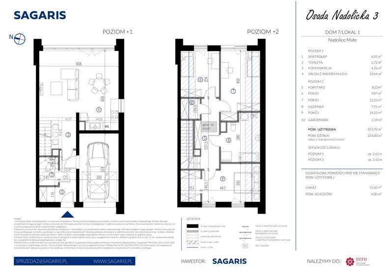 Dom 101,92 m², oferta nr 7_1, Osada Nadolicka 3, Nadolice Małe, ul. Wrocławska
